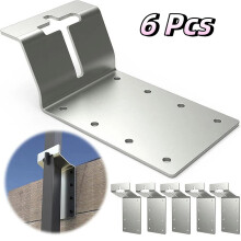 T Post Bracket 3 Inch Vertical 6 Units
