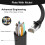 Adaptador divisor Ethernet RJ45 de 1 a 2 cables 7