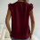 Top da donna senza maniche, tinta unita, casual e comodo 7
