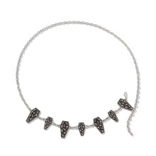 Gothic Skull Waist Chain for Women Adjustable Punk Body