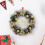 Christmas Wreath Gold Decorations 12 Inch Pinecone 6