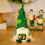 St. Patrick's Day Gnome Plush Doll with Lights Green Hat 1