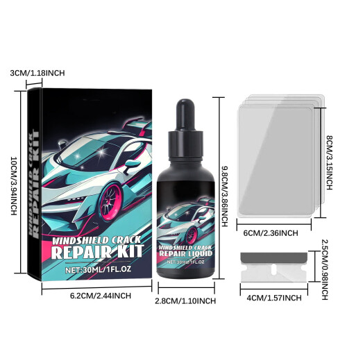 Windshield Repair Fluid Kit 30ml 1