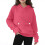 Women's Pullover Hoodie Long Sleeve Loose Fit Sweatshirt 1