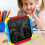 Chalkboard and Whiteboard Drawing Board for Kids 2-in-1 5