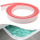 Silicone Shower Water Barrier Strip Transparent 100cm 1
