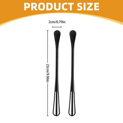 Mini vispsett BPA-fritt 2 stk. 9,05 tommer 2