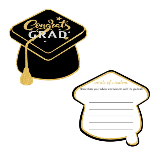 Graduation Advice Cards Matte Finish 10-Pack 1