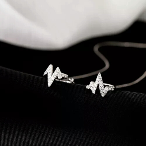 925 Silver Flower Tassel Drop Earrings 1 Pair 1