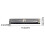 C Key Portable Harmonica 24 Holes Black 2