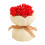 Set di forchette da frutta decorative a forma di rosa, 4 pezzi 2