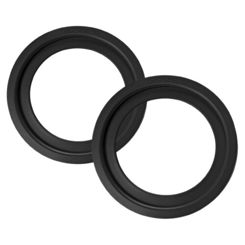RV Toilet Seal Replacement Rubber Flange 2 pcs