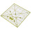 Square Tool Ruler for Sewing and Quilting with Grid Lines 1
