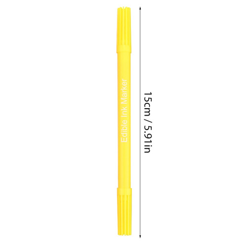 Feutres colorants alimentaires Kitchen Fork 2 ml double pointe pour gâteaux 2