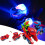 Carro de brinquedo Dino LED transformável com luzes e sons (1 unidade) 3