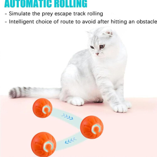 Duraspin Smart Dog Ball Interactive Auto-Rolling Game με... 2