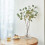 Lighted Olive Branches with Timer Vase for Home Decor 4