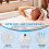 Mesh Bath Pillow Ergonomic Back Support 1 Pack 4