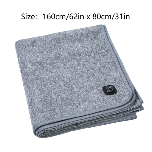 Heated Blanket Mat 62x31 Inch USB Electric Heating Pad 1