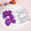 Halloween hair bow with pumpkin bat spider ghost design 7