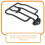 Motorcycle Rear Rack Luggage Shelf 1 Piece 3