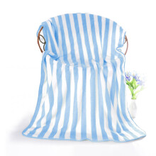 Karymi Soft Striped Bath Towel 70x140cm Quick-Dry Absorbent