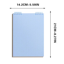 Refillable Leather Notebook 60 Sheets Loose Leaf