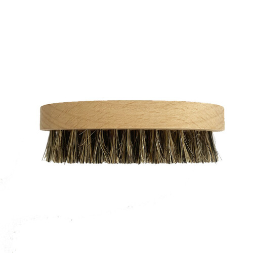Oval Wood Handle Boar Bristle Beard Brush Massage Comb Men Beard 2