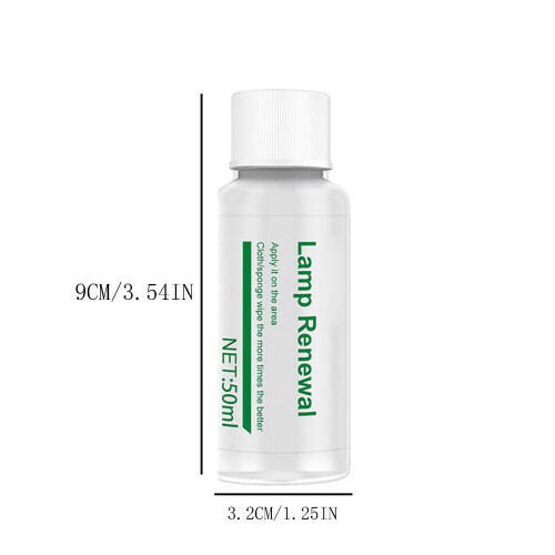 头灯修复套装 50ml 去黄去划痕带UV防护 1