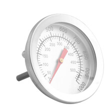 Steel BBQ Smoker Grill Thermometer Dual Probe 50-400F