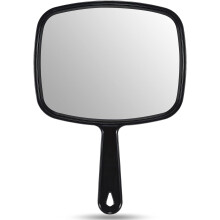 Professional Salon Hair Stylist Handheld Mirror with Handle