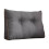 Triangular Cushion Cover for Double Bed 24x20 inch 1