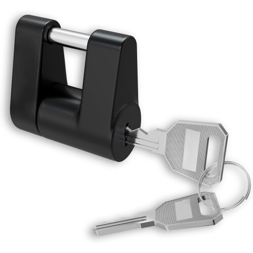 trailer tongue coupler lock black 1/4 inch diameter 3/4