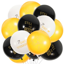 Retirement Theme Balloons Latex Round 30 pcs