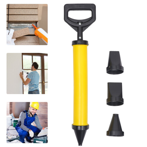Yellow Cement Grout Applicator Tool for Home Use 1 Set 1