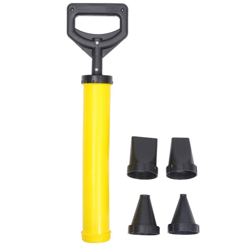 Yellow Cement Grout Applicator Tool ABS Material 1 Set 2