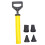 Yellow Cement Grout Applicator Tool for Home Use 1 Set 4