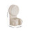 Shower Head Holder Adjustable Angle White Wall Mount with 3