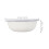 Vintage Enamel Foot Soaking Bowl Home Decor 1 Set 2