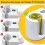 Sublimation Mug Wraps Compatible with Silicone Press 3 Pcs 5