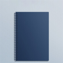 A5 PP Coil Notebook with Lined Pages 120 Sheets 5 Pack