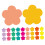 Flower Paper Cutouts Spring Theme 120 Glue Points 7