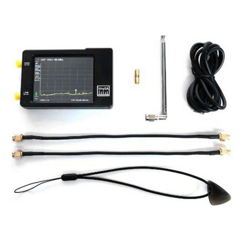 Hand Tiny Spectrum Analyzer 2.8 Inch Display 100kHz to 960MHz with ESD Proteced Version Spectrum Analyzers