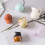 Ceramic vase refrigerator magnet small 1 piece 7