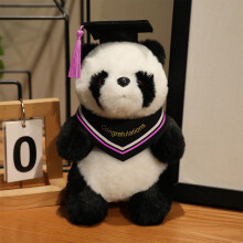 Graduation Plush Bear Soft Mini Doll with Cap and Scarf 4.7