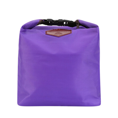 Insulated Lunch Bag Water-Resistant Nylon Foldable 1