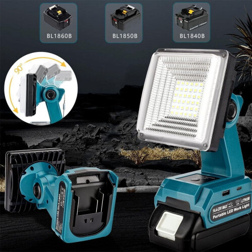 LED Work Light Floodlight for 18V Li-ion Battery 2