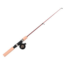 Fishing Rod with Reel Set Short Portable Mini Ice Fishing