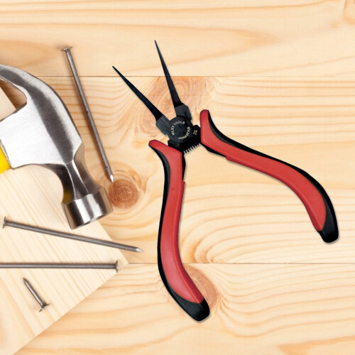 Flat Nose Pliers 14cm Thin Tip Hand Tool for Jewelry Making 1