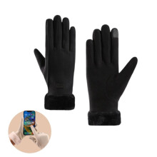 Women's Polyester Thermal Cycling Gloves Windproof with